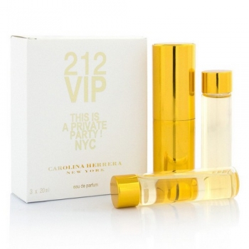 CH 212 VIP FOR WOMEN EDT 3x20ml