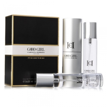 CH GOOD GIRL EDT 3x20ml