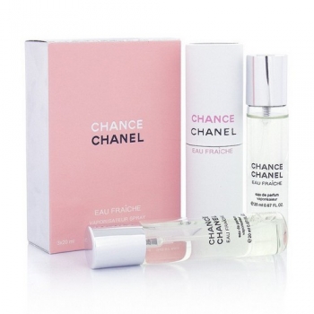 CHANEL CHANCE EAU FRAICHE FOR WOMEN 3x20ml
