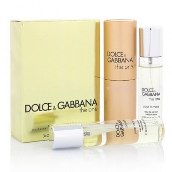 D&G THE ONE FOR WOMEN EDT 3x20ml