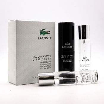 L.А.С.О.S.Т.Е L.12.12 BLANC FOR MEN EDT 3x20ml