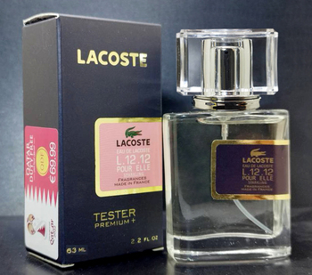 ТЕСТЕР PREMIUM L.А.С.О.S.Т.Е L.12.12 POUR ELLE SPARKLING 63 мл