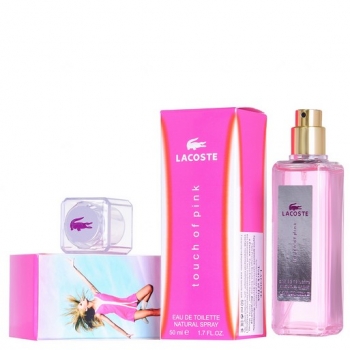 L.А.С.О.S.Т.Е TOUCH OF PINK FOR WOMEN EDT 50ml