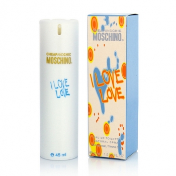 MOSCHINO CHEAP&CHIC I LOVE LOVE FOR WOMEN EDT 45ml
