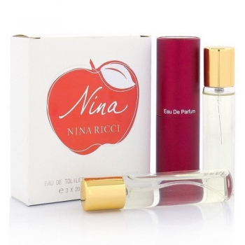 NINA RICCI NINA FOR WOMEN EDT 3x20ml