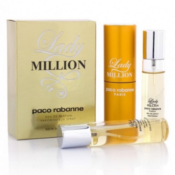 PACO RABANNE LADY MILLION EDT 3x20ml