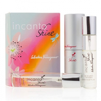 SALVATORE FERRAGAMO INCANTO SHINE FOR WOMEN EDT 3x20ml