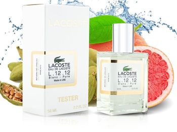 ТЕСТЕР L.А.С.О.S.Т.Е L.12.12 BLANC FOR MAN 58 ml
