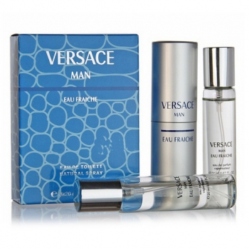 VERSACE EAU FRAICHE FOR MEN EDT 3x20ml